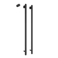 AQUAme 100x46 AQM3132MB черный матовый, с терморегулятором