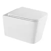 AQUAme AQM2015PRO безободковый, с сиденьем микролифт, белый глянцевый