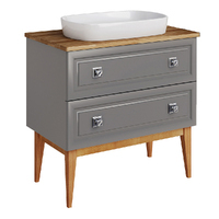 ASB-Woodline Каталина 80 см серый