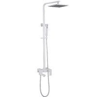 Abber Daheim AF8216WL с изливом, белая матовая