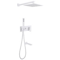 Abber Daheim AF8217W с изливом, белая матовая