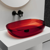 Abber Kristall 60 см AT2805Rubin красная