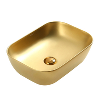 Abber Rechteck 46 см AC2200MMG золото матовое