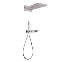 Abber Rund AF8752SP без излива, с термостатом, сатин