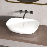 Abber Stein 52 см AS2637 белая матовая