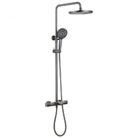 Abber Thermostat AF8516NGL с термостатом и изливом, никель