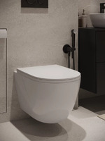 Agger AT12150 белый, с крышкой микролифт