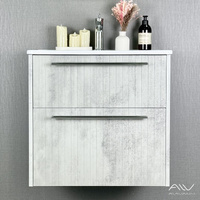 Alavann Emma 60 см серый бетон, подвесная