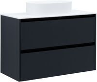 Allen Brau Activity 100 см 1.34006.AM подвесная, антрацит матовый, черная брашированная