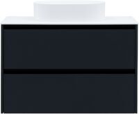 Allen Brau Activity 100 см подвесная, антрацит матовый, черная брашированная