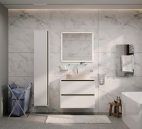 Allen Brau Activity 120 см подвесная, белая матовая, черная браш