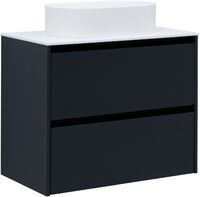 Allen Brau Activity 80 см 1.34004.AM подвесная, антрацит матовый, черная брашированная