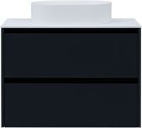 Allen Brau Activity 90 см подвесная, антрацит матовый, черная брашированная