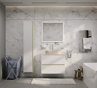 Allen Brau Activity 90 см подвесная, белая матовая, олива браш