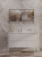 Allen Brau Paris 119 см подвесная, белая матовая