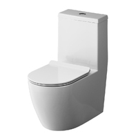 Am.Pm Func C8F8900SC безободковый с сиденьем микролифт, белый