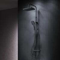 Am.Pm Func F078F422 с термостатом, без излива, черная