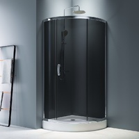 Am.Pm Like 90x90 W83UG-315-090CG стекло тонированное, профиль хром