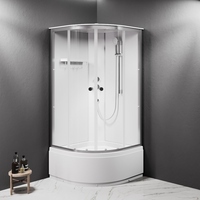 Am.Pm X-Joy 90x90 W94C-401A-090MT стекло прозрачное, профиль хром