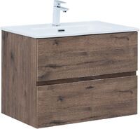 Aquanet Алвита New 70 см 00334185 подвесная, дуб веллингтон табак