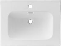 Aquanet Flat 61 см 00330429 белая матовая