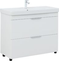 Aquanet Ирис new 101 см 00339257 напольная, белая глянцевая