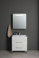 Aquanet Лукка 58 см 00302396 подвесная, белая