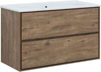 Aquanet Милан 106 см 00339971 подвесная, дуб рустикальный