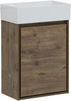 Aquanet Милан 42 см 00339963 подвесная, дуб рустикальный