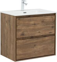 Aquanet Милан 70 см 00336378 подвесная, дуб рустикальный