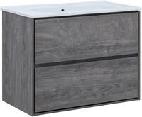 Aquanet Милан 86 см 00339969 подвесная, дуб рошелье