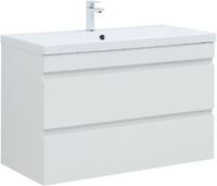 Aquanet Нота NEW 99 см 00335420 подвесная, белая глянцевая