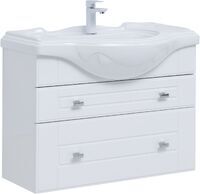 Aquanet Рондо 85 см 00304289 подвесная, белая глянцевая