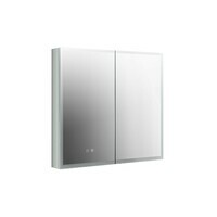 Акватек ВЕГА 80x70 AQ7803B-MLC алюминиевый, антизапотевание, хром