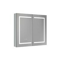 Акватек ВЕГА 80x70 AQ7804-MLC алюминиевый, антизапотевание, хром