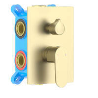 Акватек Оберон AQ1247BG 3 режима, золото шлифованное