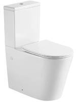 Акватек AQ1273H-00 белый, с крышкой микролифт