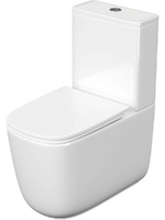 Акватек Optima Plus Square  AQ4451-00 белый, с крышкой микролифт