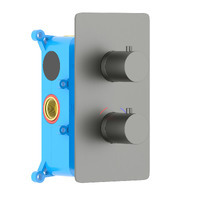 Акватек Европа AQ1392BGM термостатический, 2 режима, оружейная