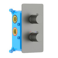 Акватек Европа AQ1393BGM термостатический, 3 режима, оружейная