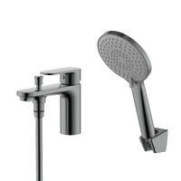 Акватек Ника AQ1844BGM с душевой лейкой, оружейная сталь