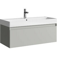 Aqwella Geometria 100 см GE01101ST подвесная, светло-серая