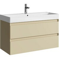 Aqwella Geometria 100 см GE01102MD подвесная, бежевая