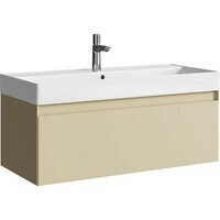 Aqwella Geometria 100 см подвесная, бежевая