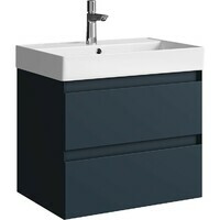 Aqwella Geometria 66 см GE01652GRM подвесная, серая