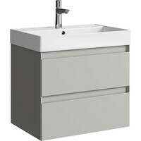 Aqwella Geometria 66 см GE01652ST подвесная, светло-серая