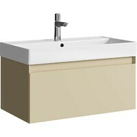 Aqwella Geometria 81 см GE01081MD подвесная, бежевая