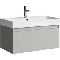 Aqwella Geometria 81 см GE01081ST подвесная, светло-серая