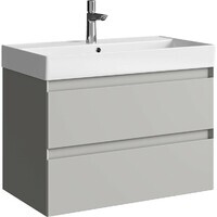 Aqwella Geometria 81 см GE01082ST подвесная, светло-серая