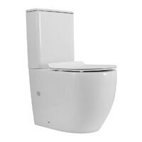 Art-Max PARMA AM6089CPRVTSC безободковый, с сиденьем микролифт, белый